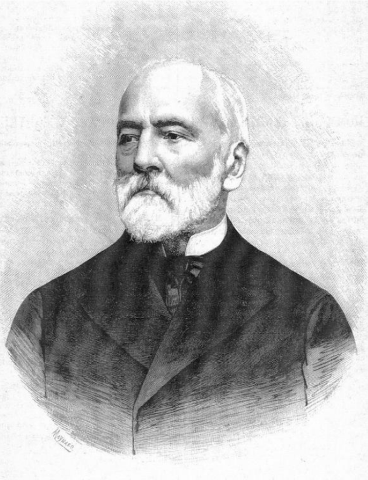 Portrait d’Édouard Lecouteux, agronome français du XIXᵉ siècle
